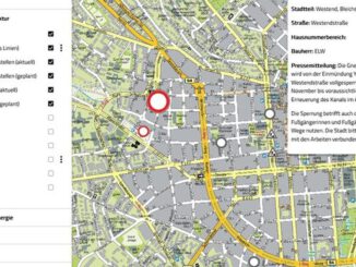 Baustelleninformationen im digitalen Stadtmodell: Wiesbaden startet zentrale Plattform