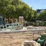 Elsässer Park in Wiesbaden: Bauarbeiten laufen planmäßig, Fertigstellung im Herbst geplant