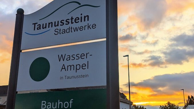 Taunusstein setzt Wasserampel auf Grün nach rückläufigem Verbrauch