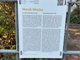 Wiesbaden erinnert mit Gedenktafel an den Schriftsteller Marek Hłasko